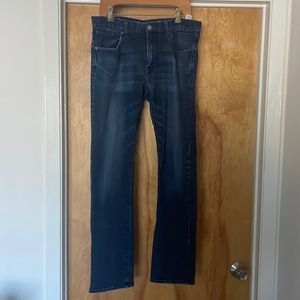 Men’s American Eagle far wash slim straight jeans